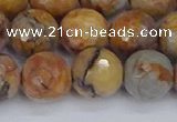 CVJ25 15.5 inches 12mm faceted round venus jasper beads wholesale