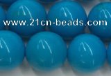 CWB860 15.5 inches 10mm round howlite turquoise beads wholesale