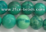 CWB877 15.5 inches 8mm round howlite turquoise beads wholesale