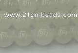 CWH53 15.5 inches 10mm round white jade beads wholesale