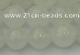 CWH55 15.5 inches 14mm round white jade beads wholesale