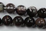 CWJ205 15.5 inches 14mm round wood jasper gemstone beads wholesale