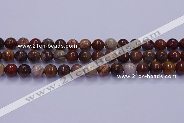 CWJ433 15.5 inches 10mm round wood jasper beads wholesale