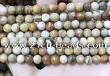 CWJ451 15.5 inches 6mm faceted round wood jasper beads wholesale