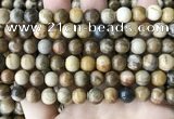 CWJ592 15.5 inches 8mm round wood jasper beads wholesale