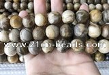 CWJ596 15.5 inches 16mm round wood jasper beads wholesale