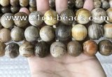 CWJ597 15.5 inches 18mm round wood jasper beads wholesale