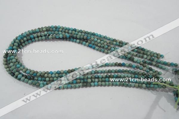 CXH100 15.5 inches 4mm round dyed Xiang He Shi gemstone beads