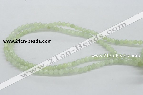 CXJ02 15.5 inches 6mm round New jade gemstone beads wholesale