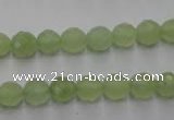 CXJ102 15.5 inches 8mm faceted round New jade beads wholesale