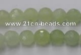 CXJ103 15.5 inches 10mm faceted round New jade beads wholesale