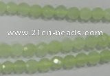 CXJ151 15.5 inches 6mm faceted round New jade beads wholesale