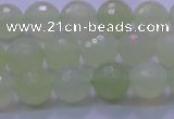 CXJ220 15.5 inches 10mm faceted round New jade beads wholesale