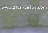 CXJ221 15.5 inches 12mm faceted round New jade beads wholesale