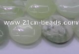 CXJ227 15.5 inches 20mm flat round New jade beads wholesale