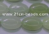 CXJ232 15.5 inches 15*20mm oval New jade beads wholesale