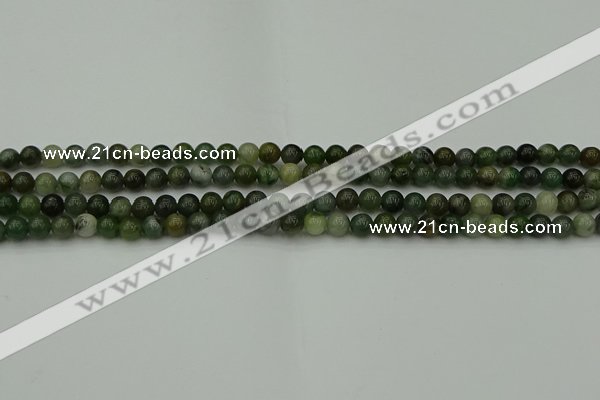 CXJ400 15.5 inches 4mm round Xinjiang jade beads wholesale