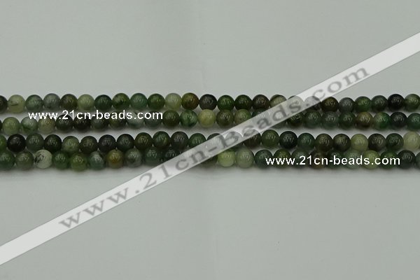 CXJ401 15.5 inches 6mm round Xinjiang jade beads wholesale