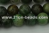 CXJ403 15.5 inches 10mm round Xinjiang jade beads wholesale