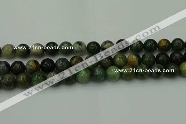 CXJ405 15.5 inches 14mm round Xinjiang jade beads wholesale