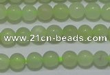 CXJ500 15.5 inches 4mm round New jade beads wholesale