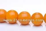 CYJ10 16 inches 6mm round yellow jade gemstone beads Wholesale
