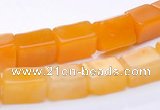 CYJ41 16 inch 5*7mm cuboid yellow jade gemstone beads Wholesale