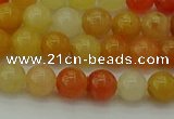 CYJ621 15.5 inches 6mm round yellow jade beads wholesale