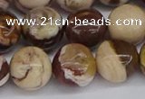 CZJ273 15.5 inches 10mm round zebra jasper beads wholesale