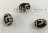 DZI331 10*14mm drum tibetan agate dzi beads wholesale