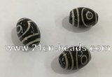 DZI349 10*14mm drum tibetan agate dzi beads wholesale