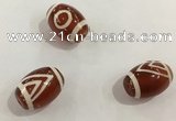 DZI365 10*14mm drum tibetan agate dzi beads wholesale