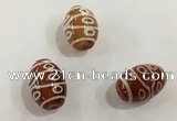 DZI374 10*14mm drum tibetan agate dzi beads wholesale