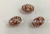 DZI392 10*14mm drum tibetan agate dzi beads wholesale