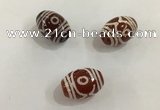 DZI397 10*14mm drum tibetan agate dzi beads wholesale