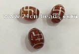 DZI399 10*14mm drum tibetan agate dzi beads wholesale