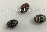 DZI415 10*14mm drum tibetan agate dzi beads wholesale