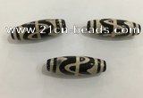 DZI470 10*30mm drum tibetan agate dzi beads wholesale