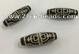 DZI511 10*30mm drum tibetan agate dzi beads wholesale