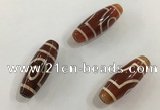 DZI518 10*28mm drum tibetan agate dzi beads wholesale