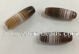 DZI531 10*28mm drum tibetan agate dzi beads wholesale