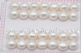 FWP468 half-drilled 12-12.5mm bread freshwater pearl beads