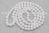 GMN02 Hand-knotted 8mm candy jade 108 beads mala necklaces