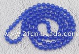 GMN11 Hand-knotted 8mm candy jade 108 beads mala necklaces