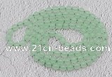 GMN14 Hand-knotted 8mm candy jade 108 beads mala necklaces