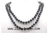 GMN8052 18 - 36 inches 8mm, 10mm grade AA blue tiger eye 54, 108 beads mala necklaces