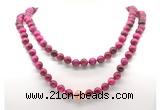 GMN8053 18 - 36 inches 8mm, 10mm red tiger eye 54, 108 beads mala necklaces