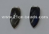 NGC5150 16*35mm - 18*40mm arrowhead labradorite connectors