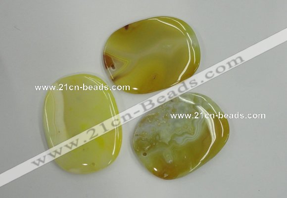 NGC72 40*55mm - 55*65mm freeform agate connectors wholesale