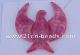 NGP109 Dyed rhodochrosite gemstone pendants set jewelry wholesale